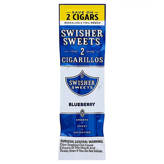 Swisher Sweets Blueberry Cigarillos (2-Pack)